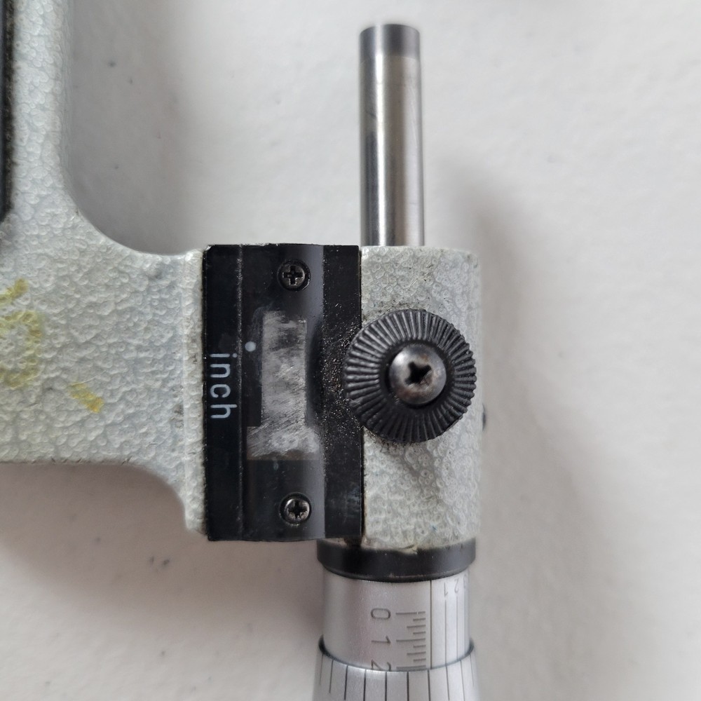 Fowler 1-2" Outside Digit Counter Micrometer 0.0001" Precision Tool