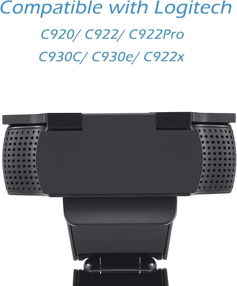 CloudValley Webcam Cover for Logitech C920 C922 C930e | Privacy Lens Protector
