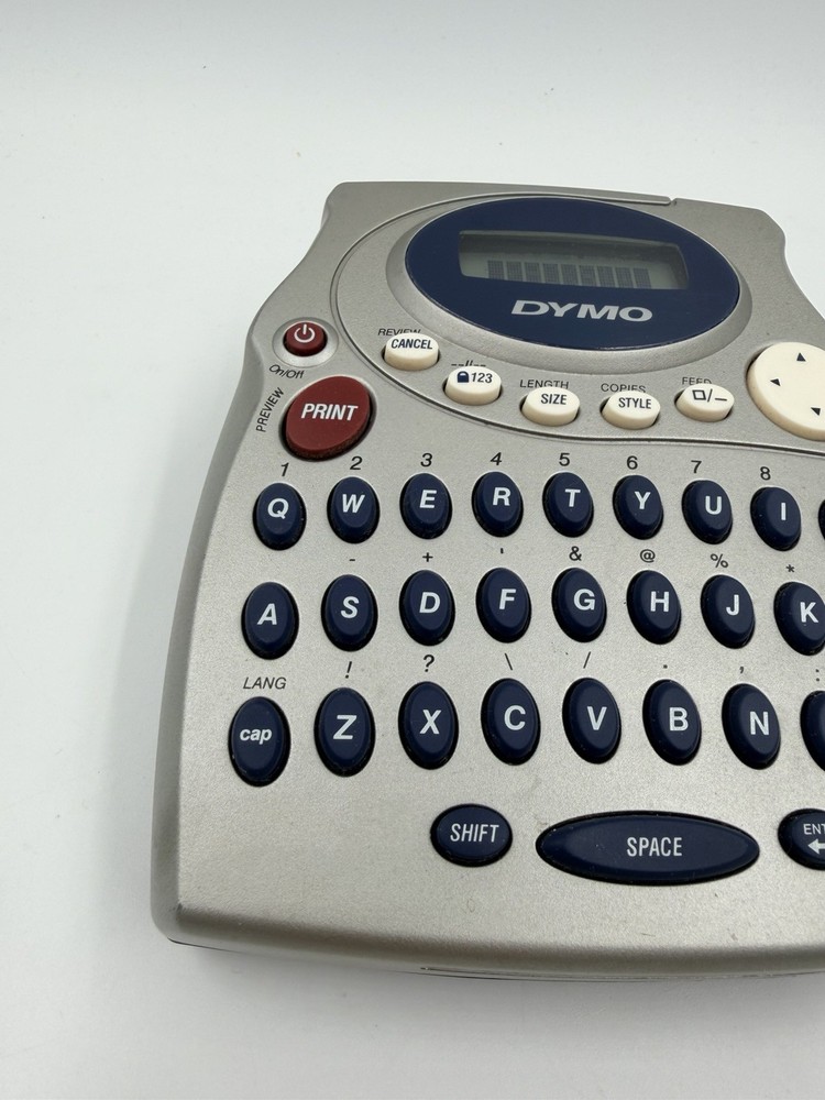 Dymo LetraTag QX50 Label Printer Machine Maker Electronic Working