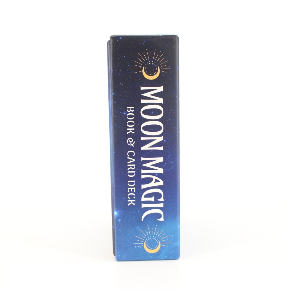 Moon Magic Book & Tarot Oracle Card Deck: 50-Card Deck and a Guide Book