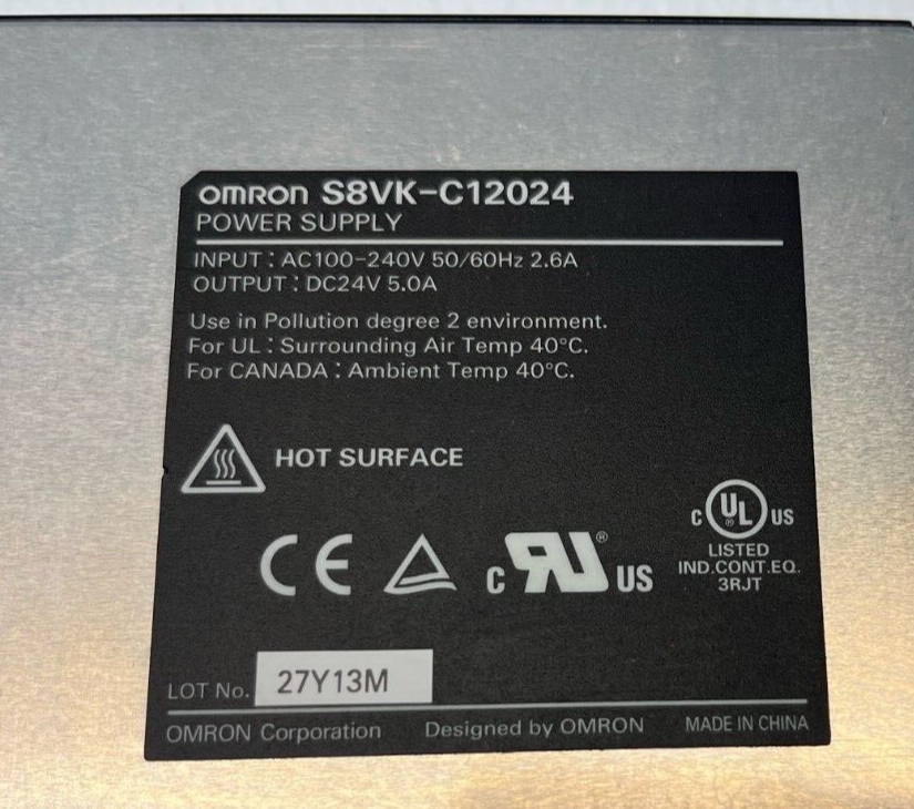 Omron S8VK-C12024 Power Supply