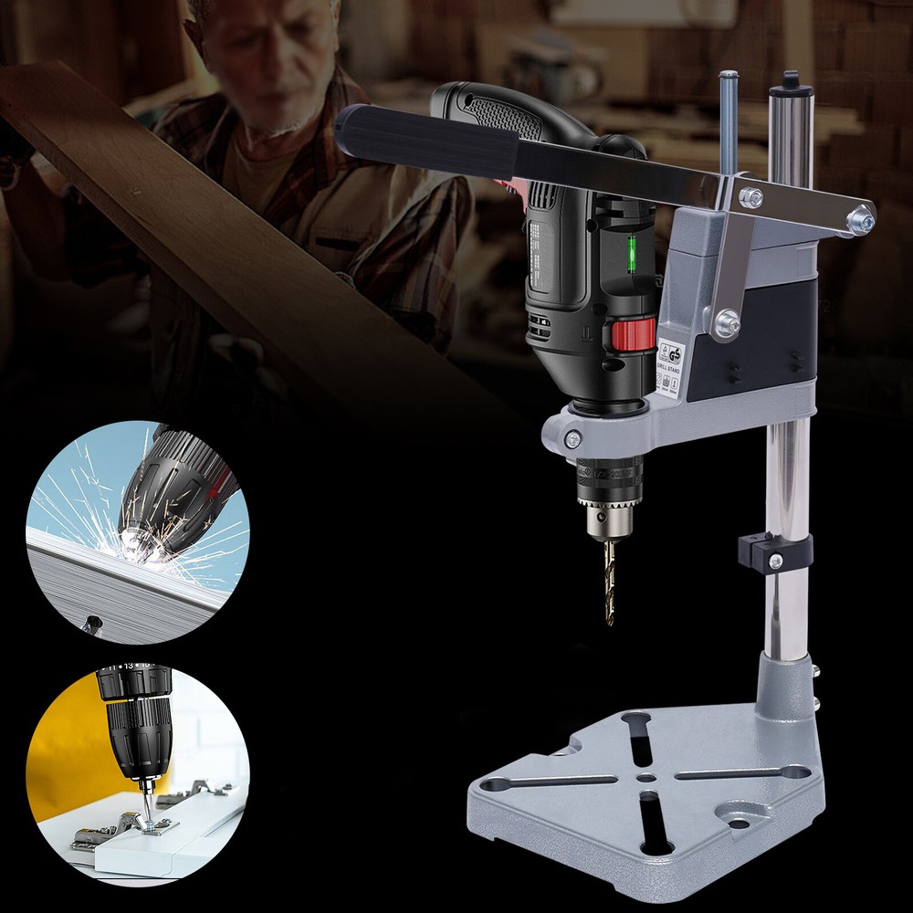 Floor Drill Press Stand Table for Drill Workbench Repair Tool Clamp for Drilling