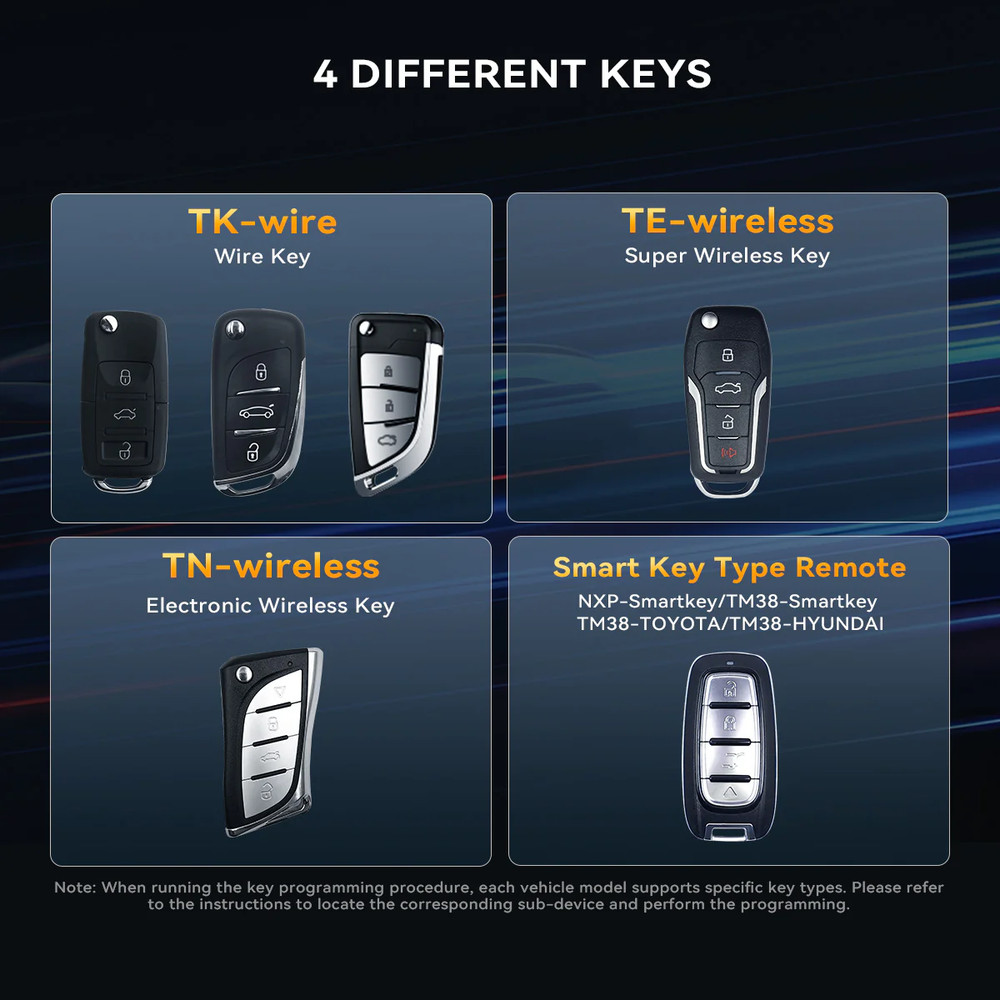 THINKCAR TKEY101 Work with Thinkscan 689bt/Mucar 892bt