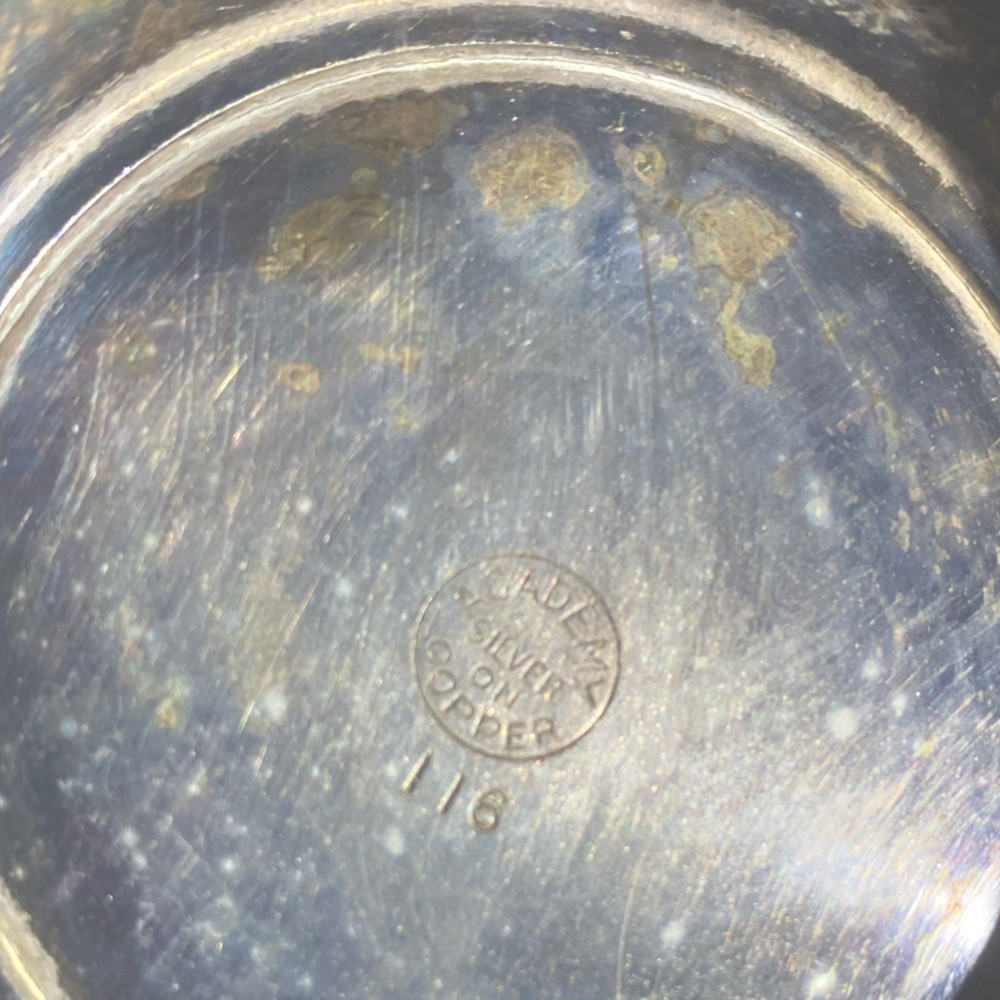 Academy silver coated copper Post-1940 Vintage Tableware
