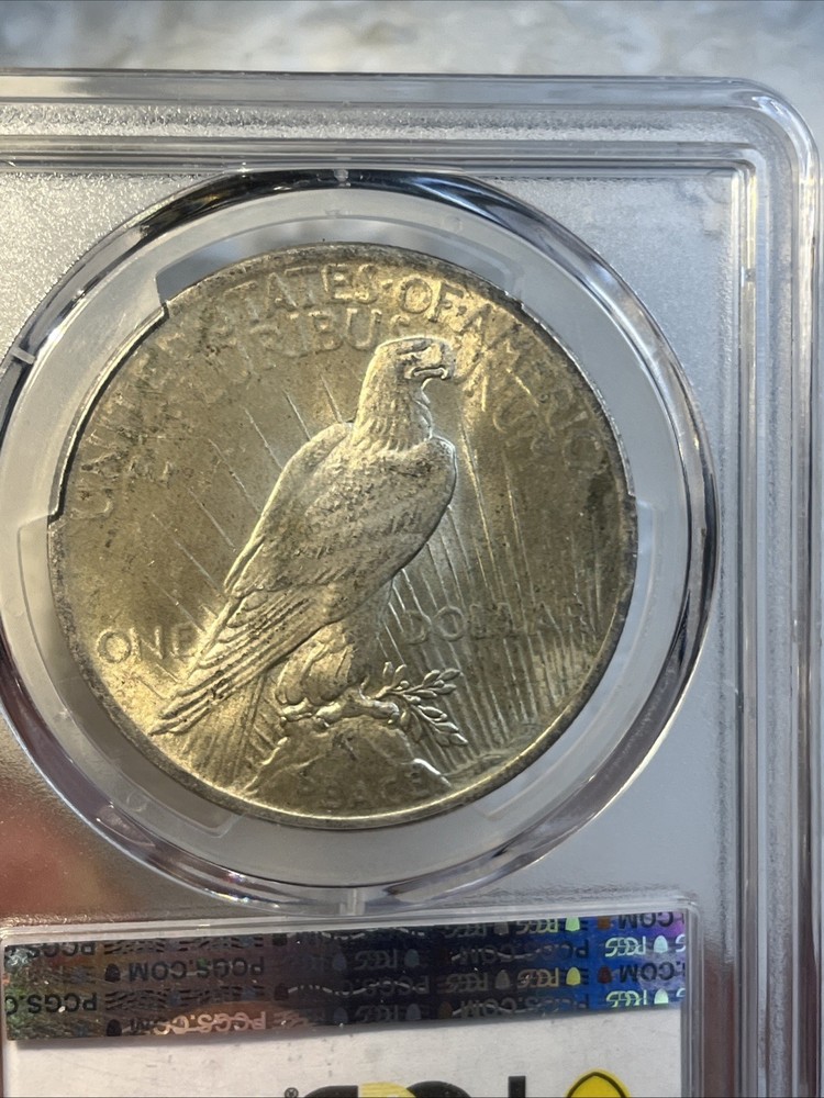 1923 Peace Silver $1 Dollar PCGS Certified MS63 Coin