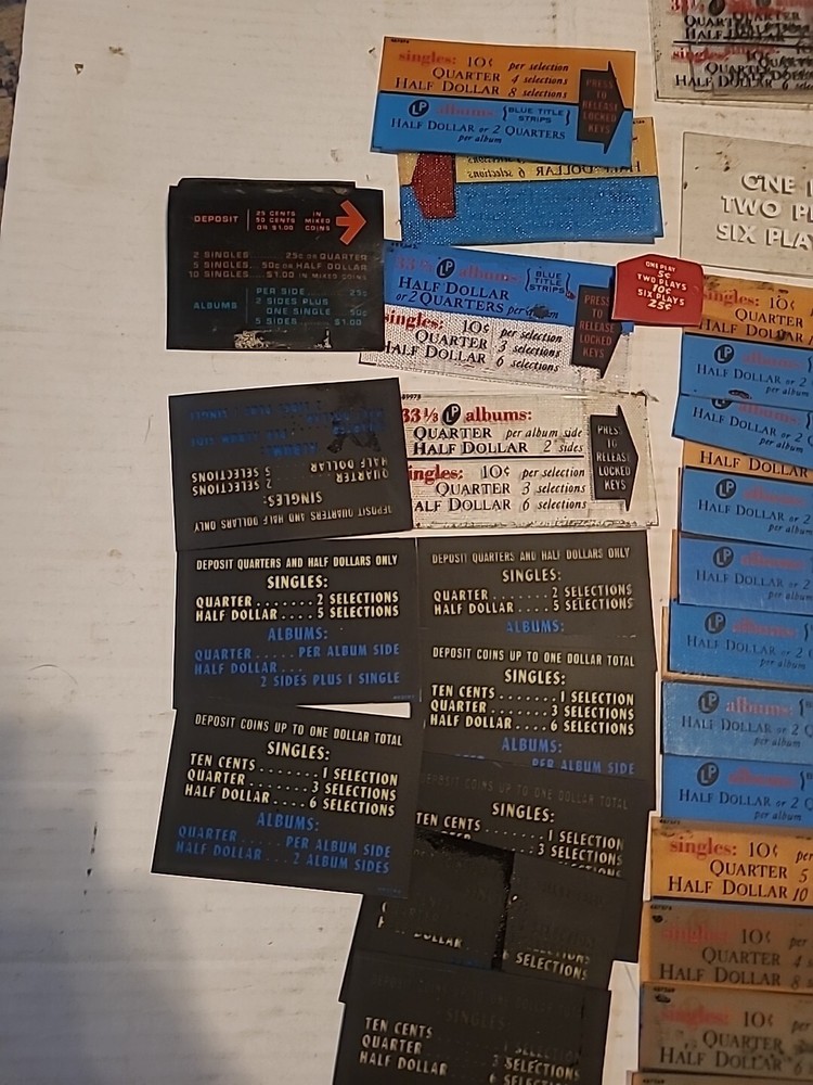 Jukebox Pricing Window Lot