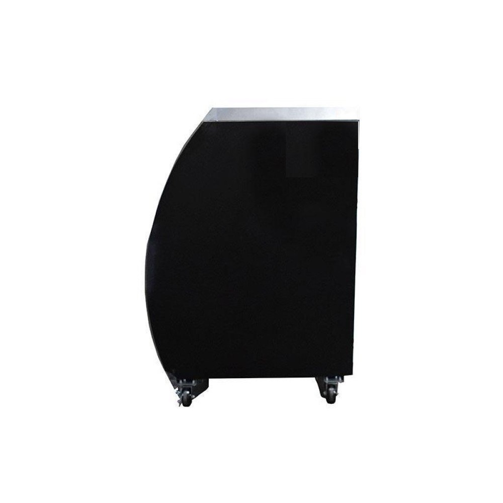 PeakCold 36" Refrigerated Deli Display Case - Black
