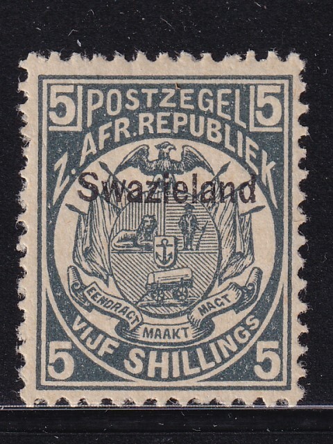 Swaziland 1899 SG 8 signed MLH VF