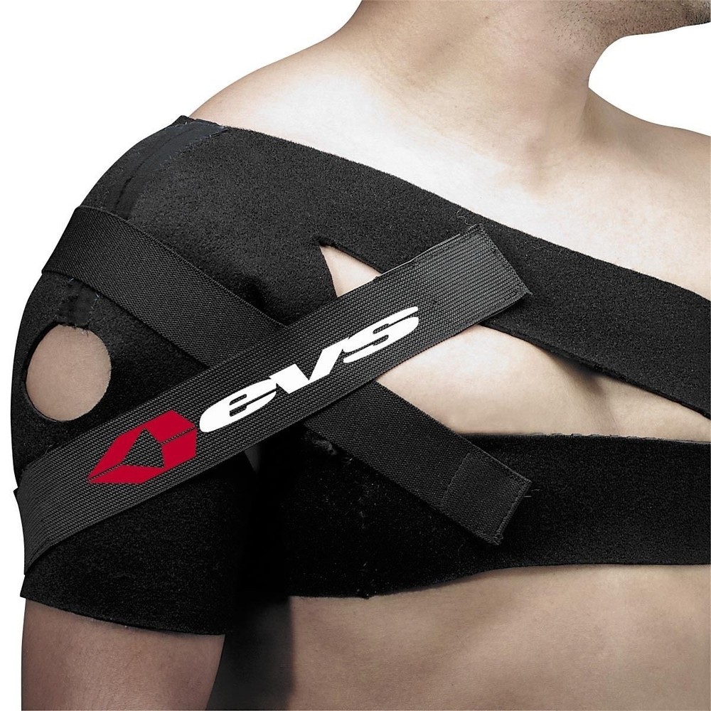 EVS SB03BK-M SB03 Shoulder Brace Md Black