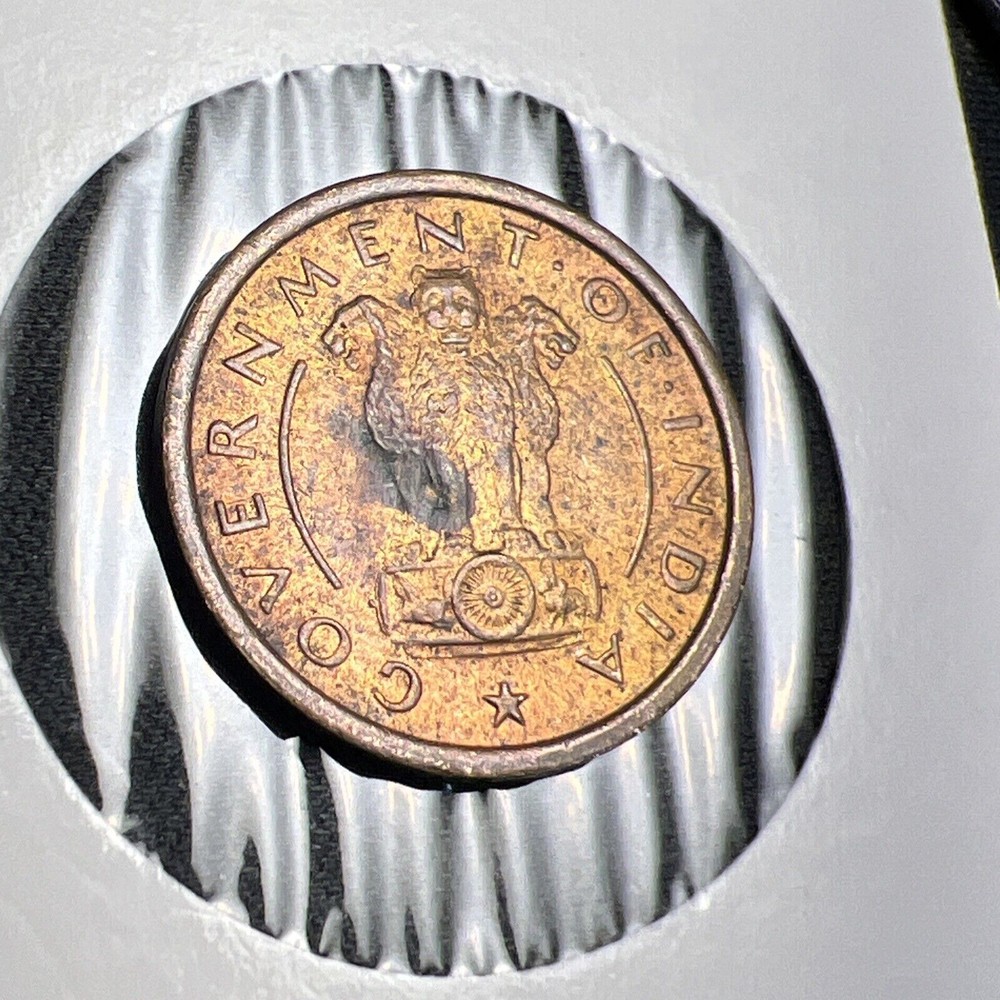 1952 India 1 Pice X617