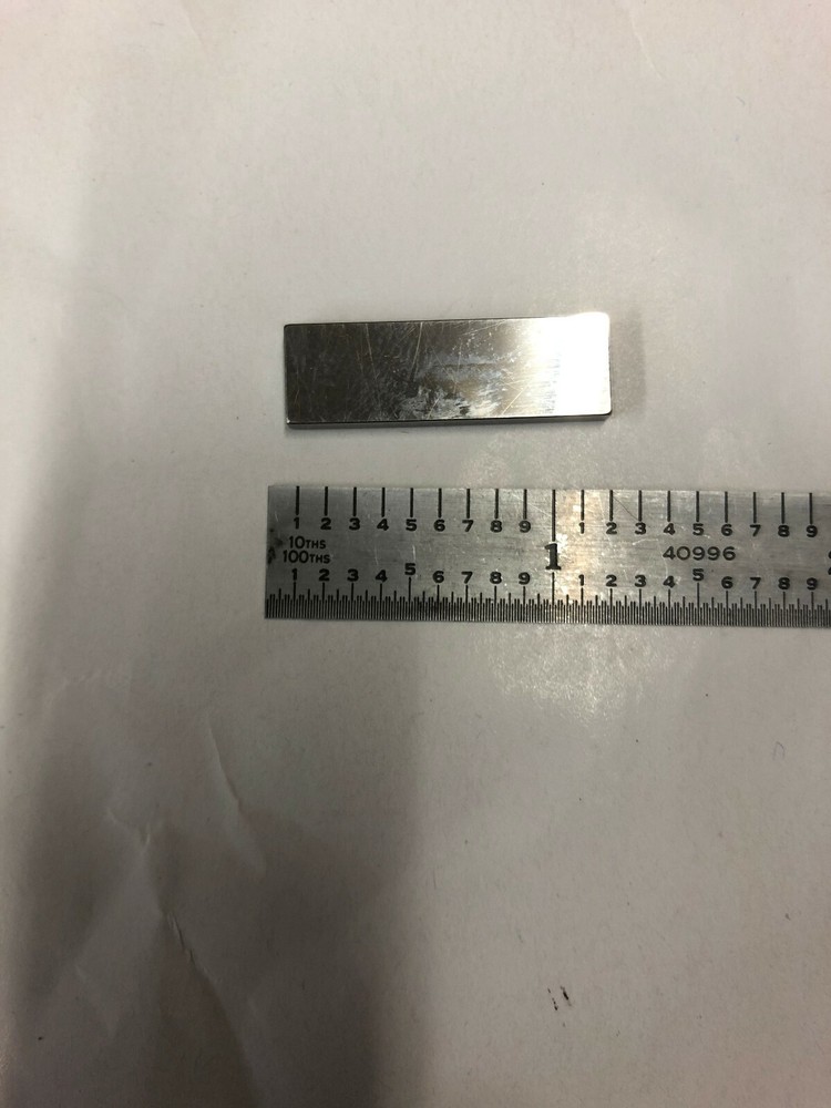 .103" DoALL Rectangle Steel Gage Gauge Block.