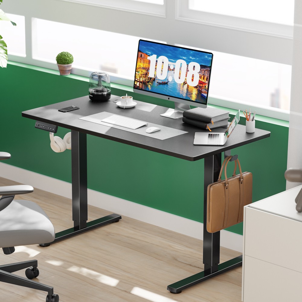 Electric Standing Desk Height Adjustable Desk Home Office Computer Table