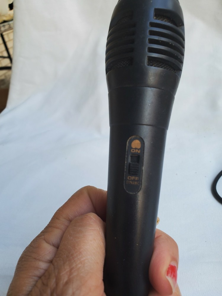 Microphone For Singing Machine Karaoke Pre Owned Black