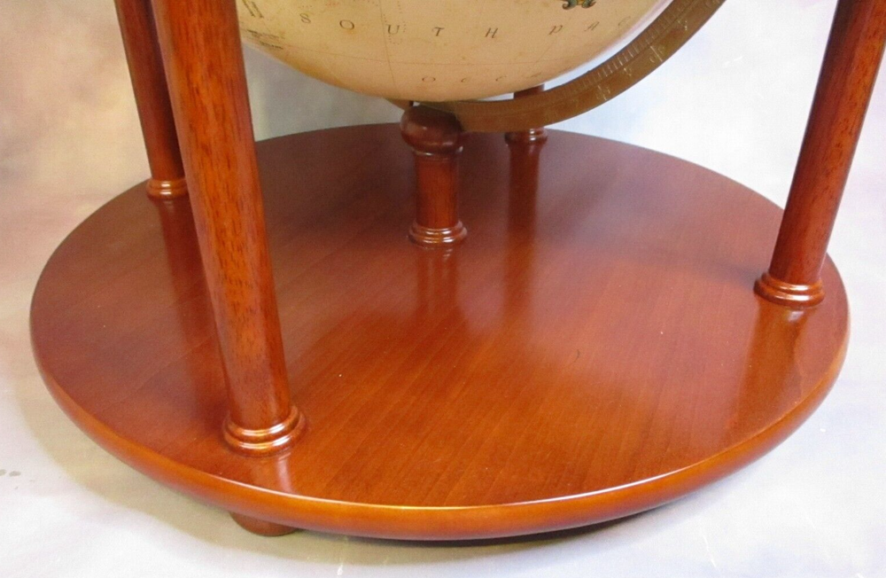 Replogle 12 Inch Diameter Table Globe World Classics Series Wooden Stand