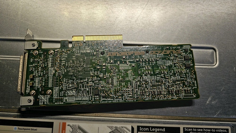 HP Smart Array P411 PCIe 6Gbps SAS 462918-001 W/ 256Mb Cache Module