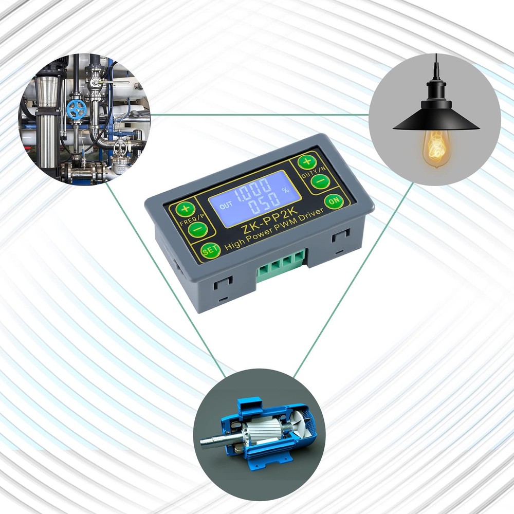 Function Signal Generator, ZK-PP2K PWM Pulse Frequency Generator, 1Hz-150KHz ...