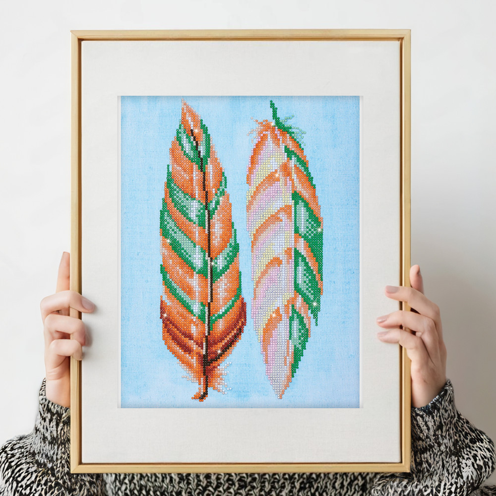 Diamond Dotz Feather Wispers Diamond Painting Kit