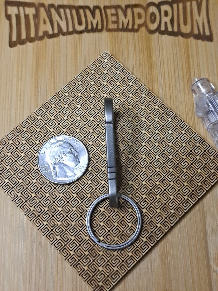 EDC Titanium Carabiner Keychain