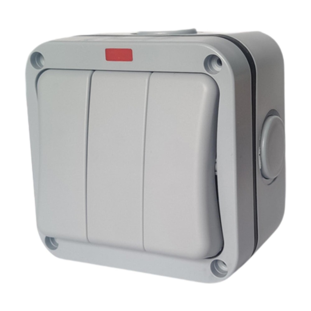 IP66 Waterproof Switch Electrical Switch Anti Fall Three Open Design PP Material