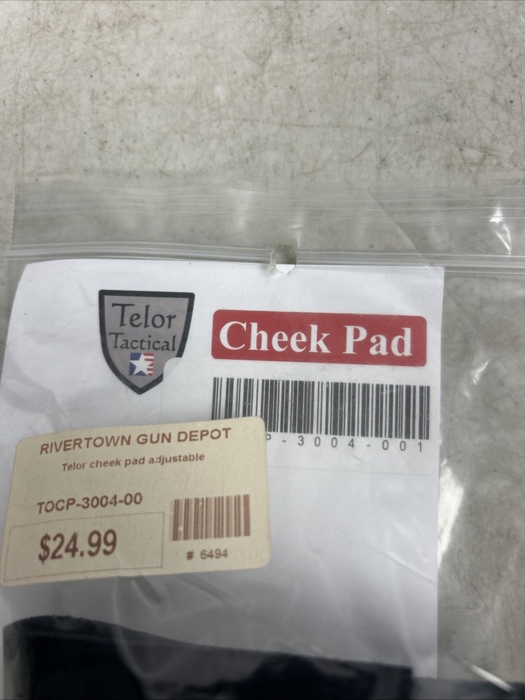 Telor Tactical Adjustable Cheek Pad TOCP-3004-001