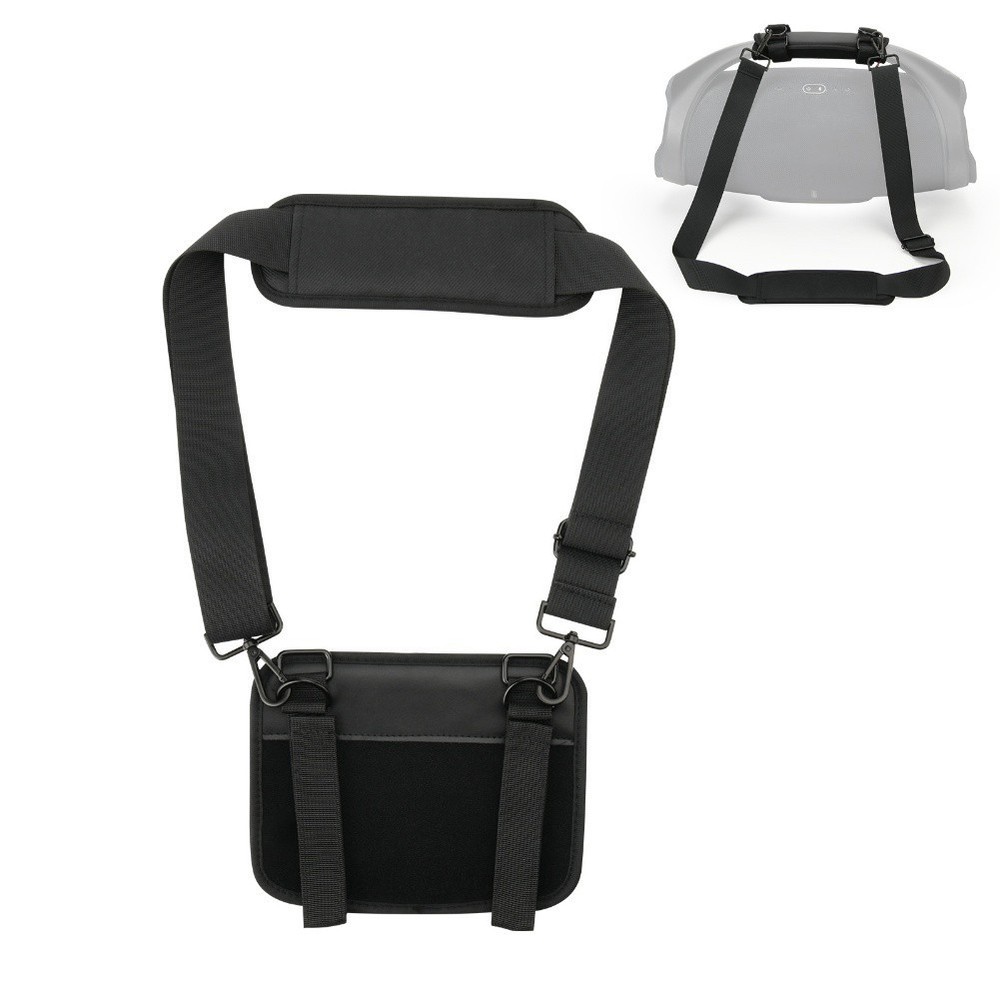 Black Nylon Shoulder Strap Designed for JBL One Two Three Portable Use