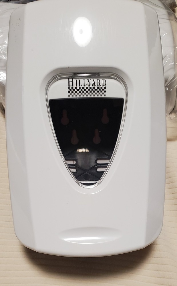 Hillyard Affinity Soap Dispenser, White With Instructions & Hardware *NEW