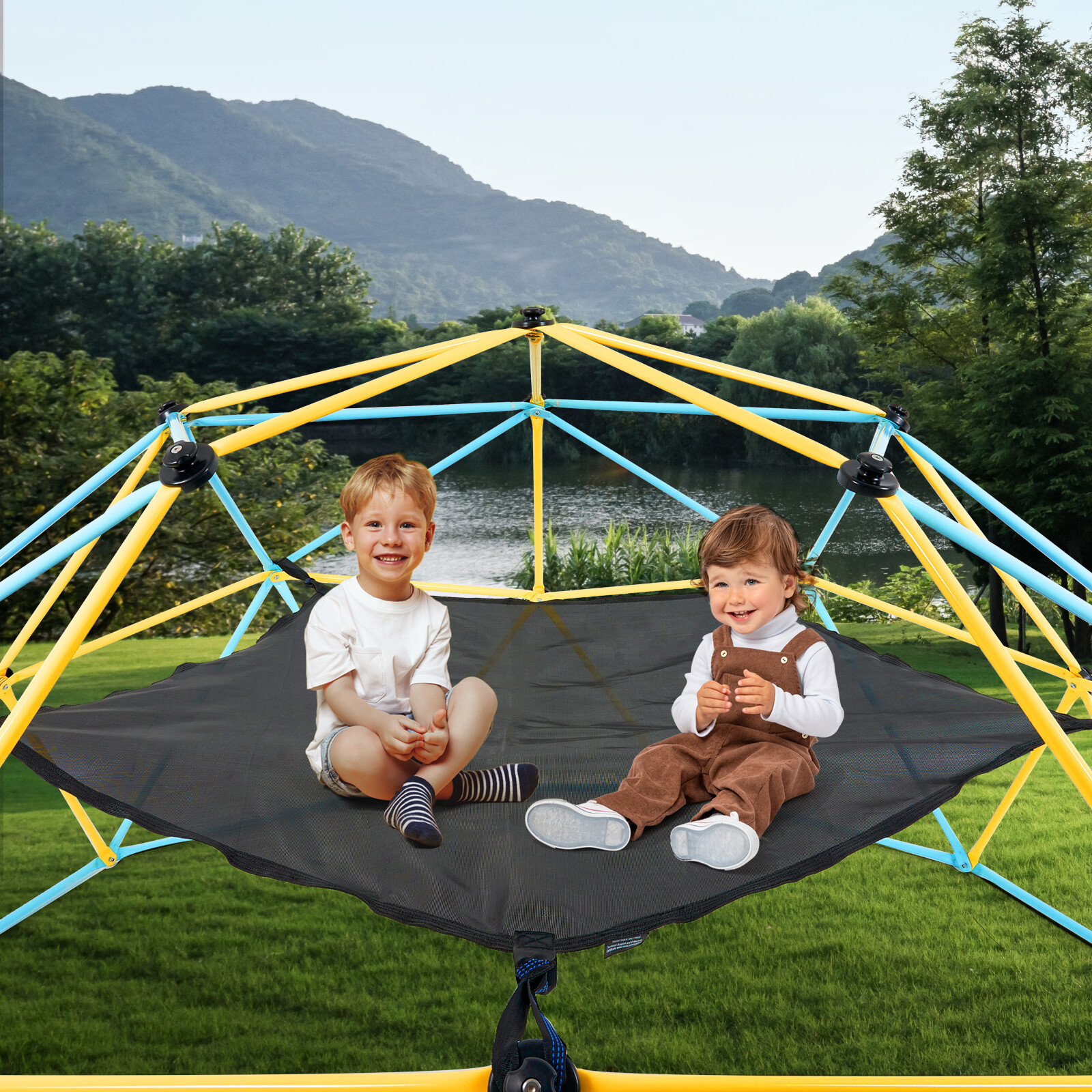 VEVOR Dome Climber Hammock Accessory for 10ft Climbing Dome 350 lbs Load-Bearing