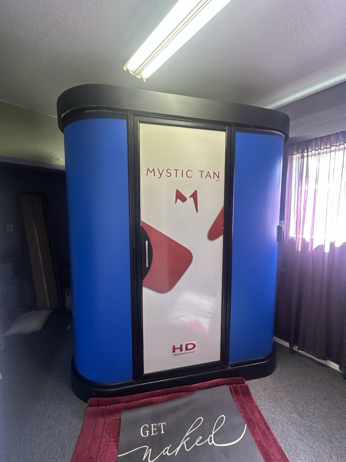 HD Mystic Tan Booth - Heated Spray Tan for Natural Look!