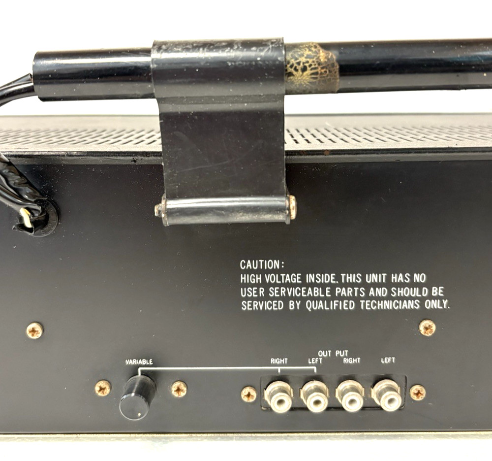 Rotel Solid State Stereo Tuner RT-620 Tested & Working!