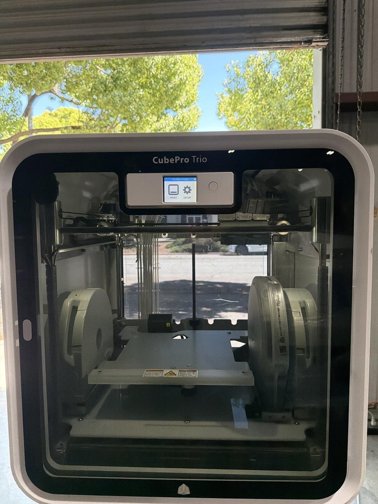 3D SYSTEMS CUBE PRO TRIO 401735 3D PRINTER, SEE VIDEO