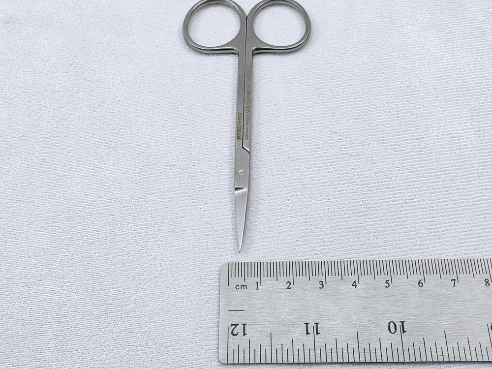 ASSI ASSI.A4502 Iris Delicate Scissors, Straight Tip 11.5cm