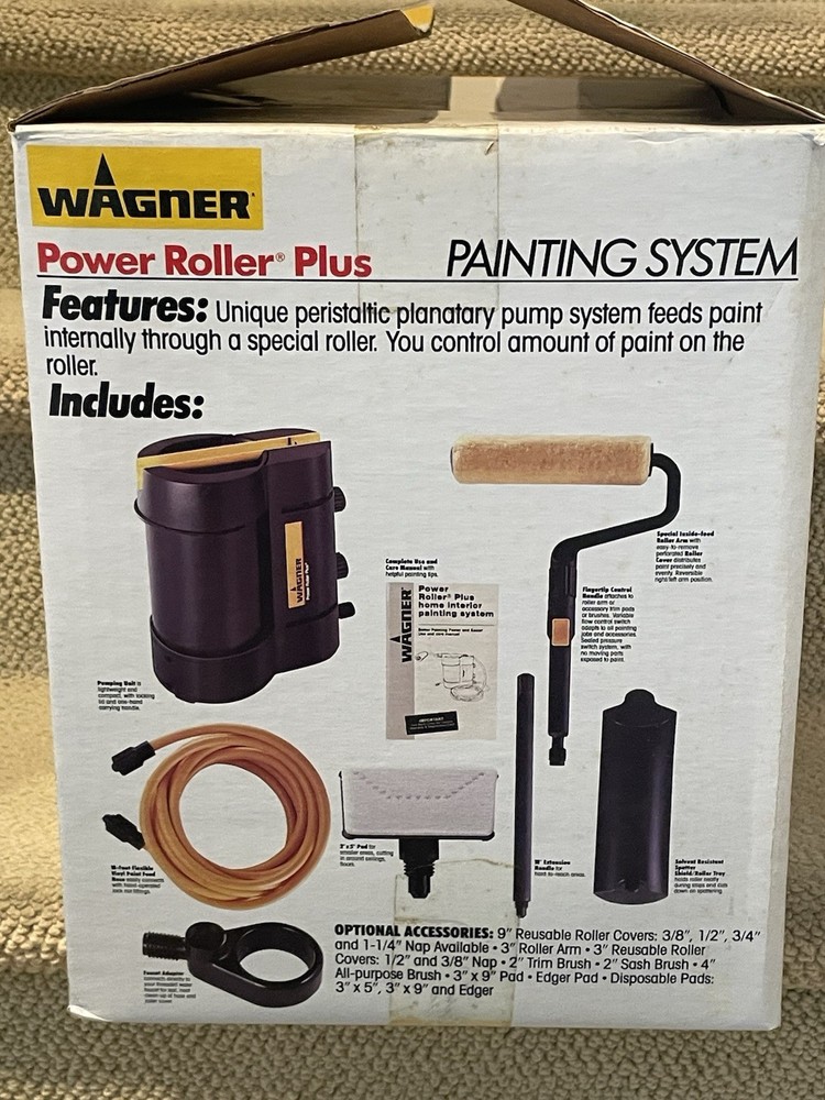 Wagner Power Roller Plus Home Interior Painting System 0271000 Untested
