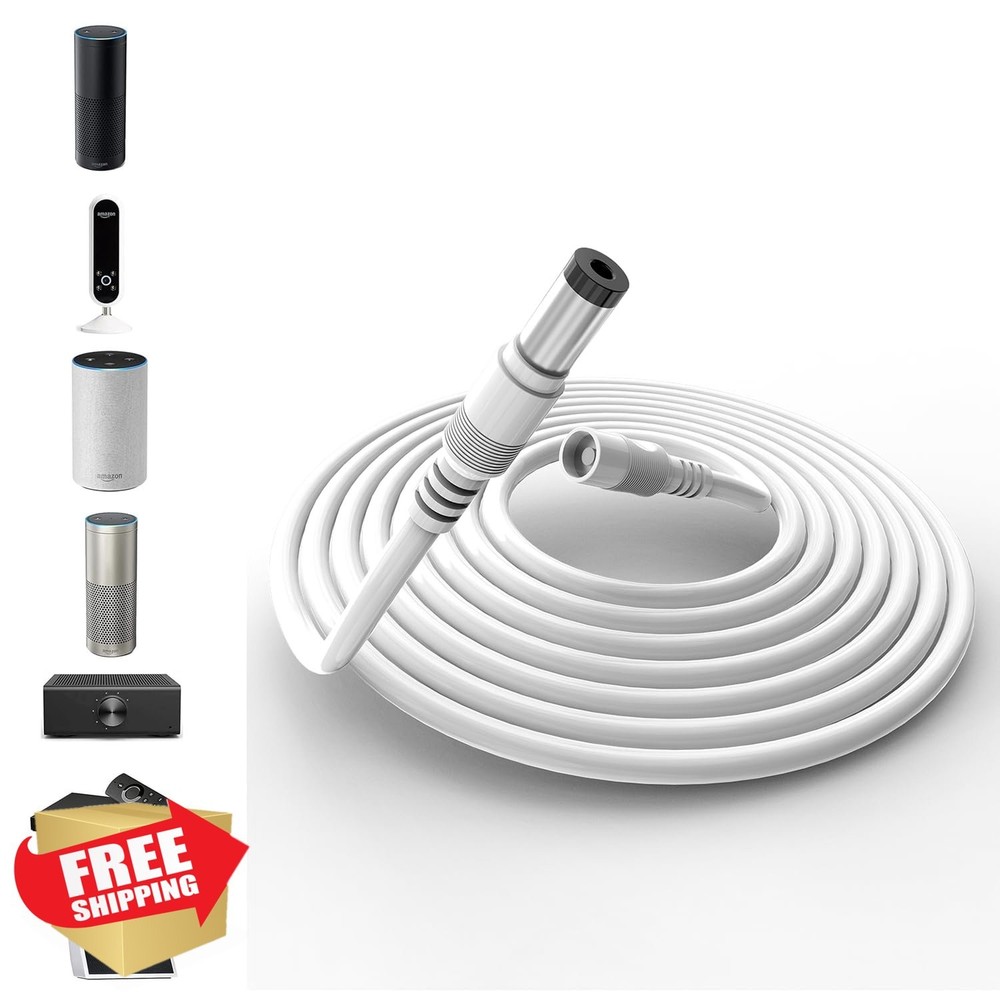 Tonton 16.5ft Ring Solar Panel Extension Cable White