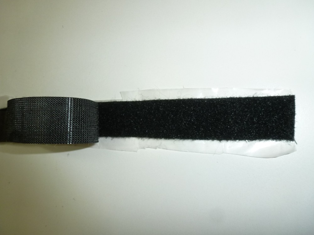 Hook and Loop Strips - 1" x 12" adhesive back USED - 2 strips per order