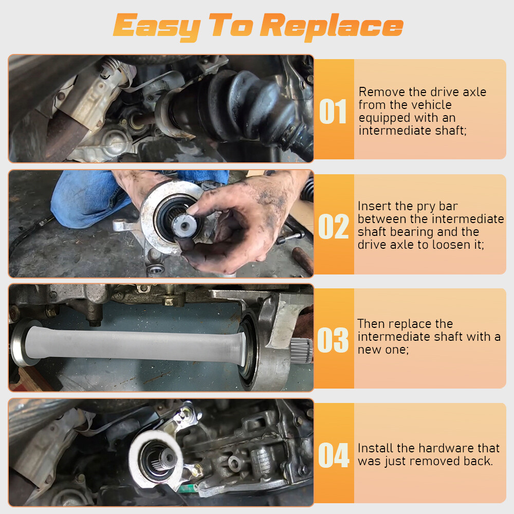 For 02-06 ACURA RSX 04-05 HONDA CIVIC SI MT MANUAL HALF SHAFT AXLE 44500-SCV-A00