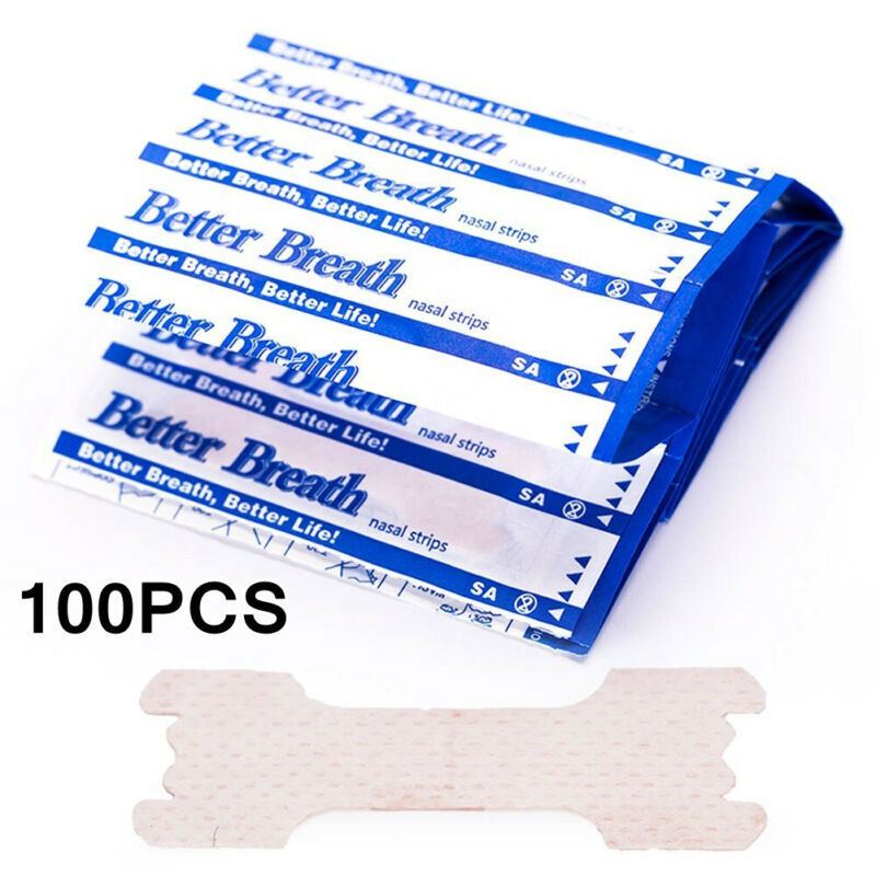 100-1000Pcs Breathe Better and Reduce Snoring Large Nasal Strips 66X19mm Szie
