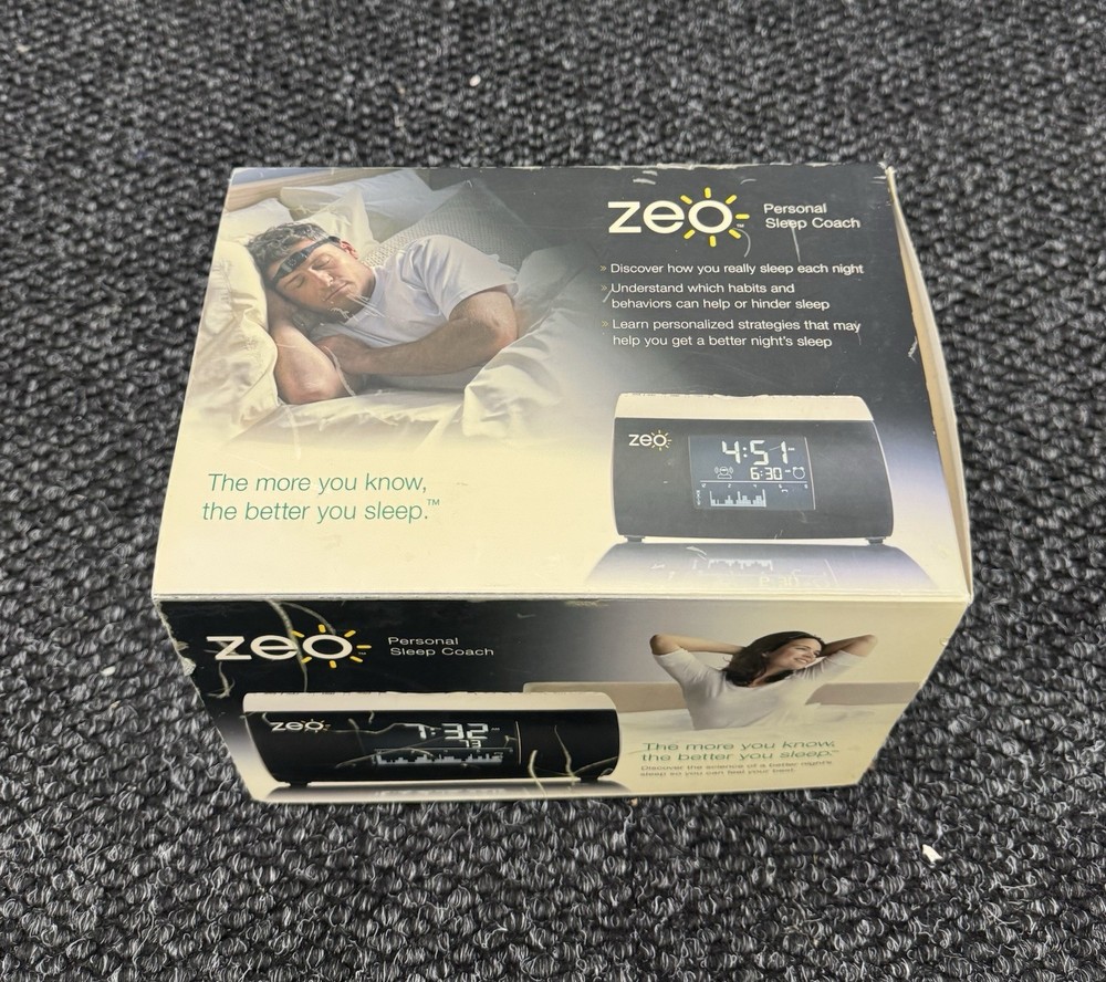 Zeo Personal Sleep Coach with Headband & SoftWave Sensor And Clock