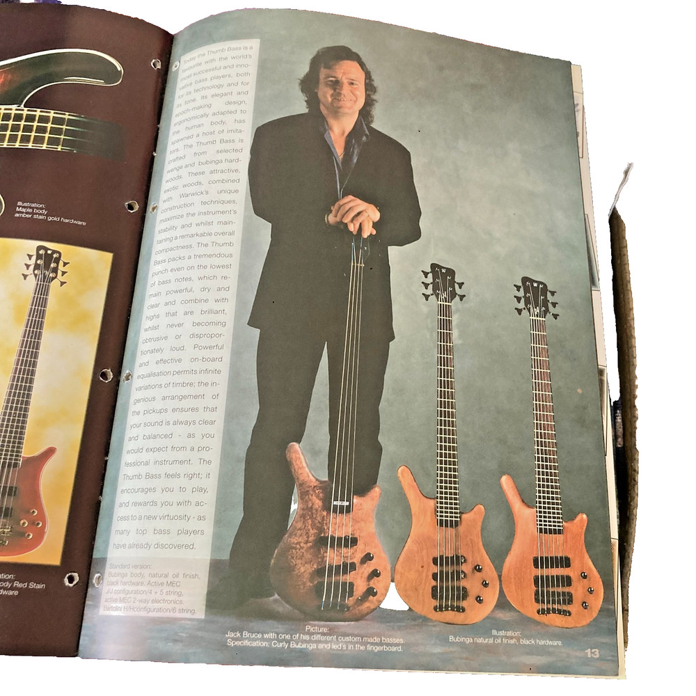 Warwick Official Catalog 1998