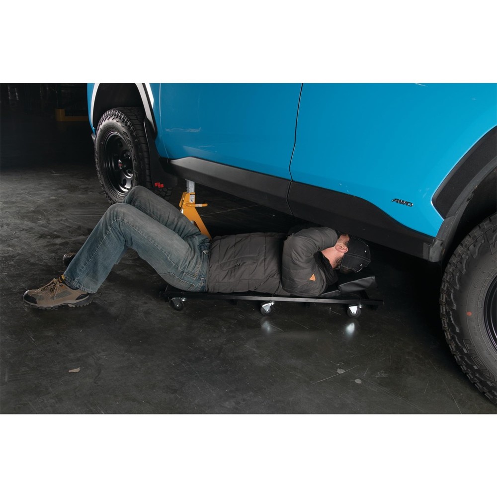 Performance Tool Rolling Shop Creeper Adjustable Headrest Heavy Duty Caster 4...