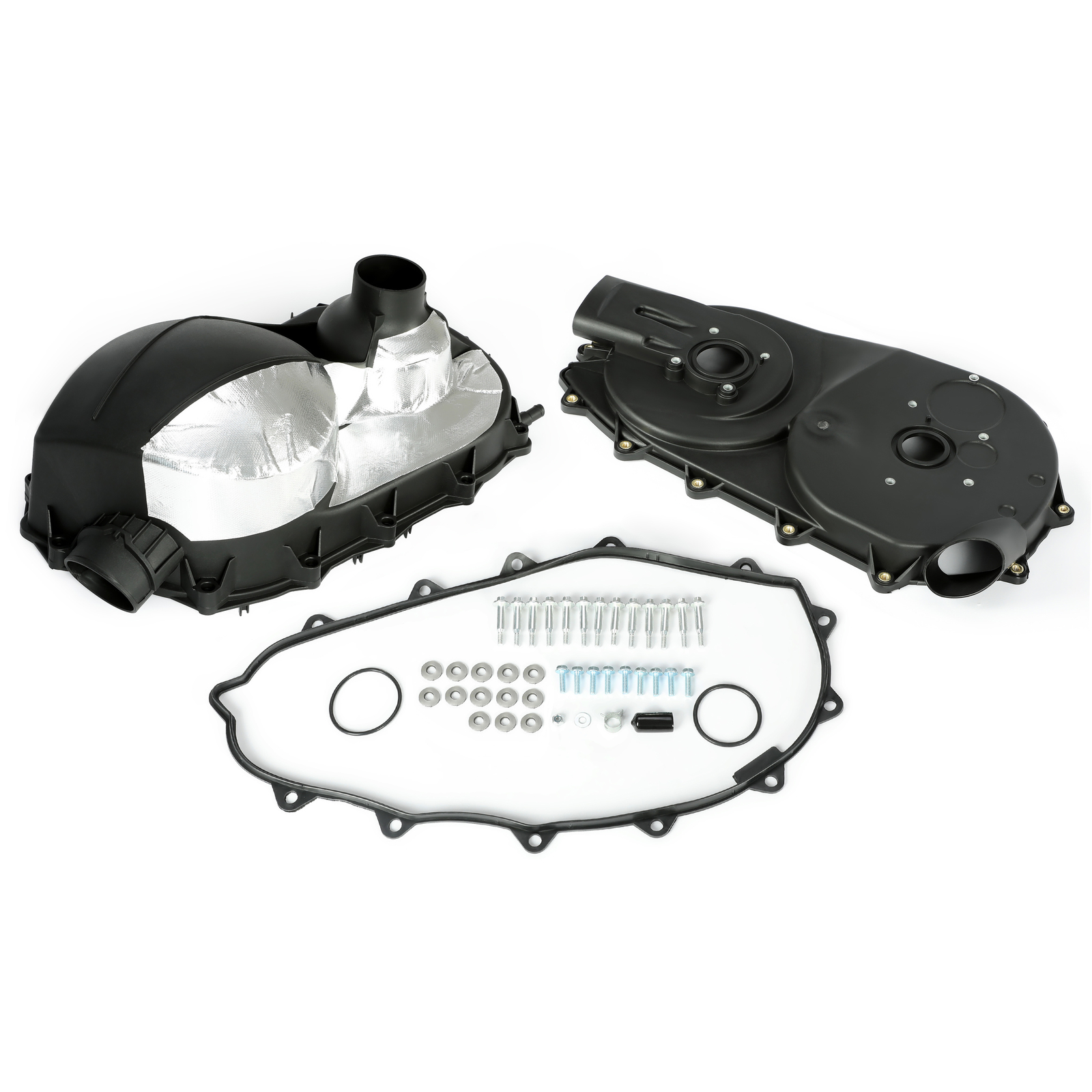 For 420212286 420612304 Can Am Maverick 1000R Drive Clutch Belt Cover CVT Kit