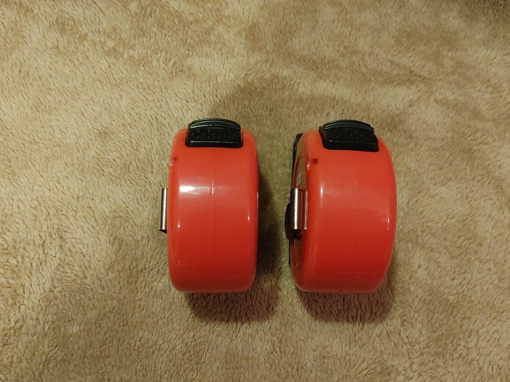 Pair: Workpro 25' Measuring Tape End Hook SAE Easy Read Numbers