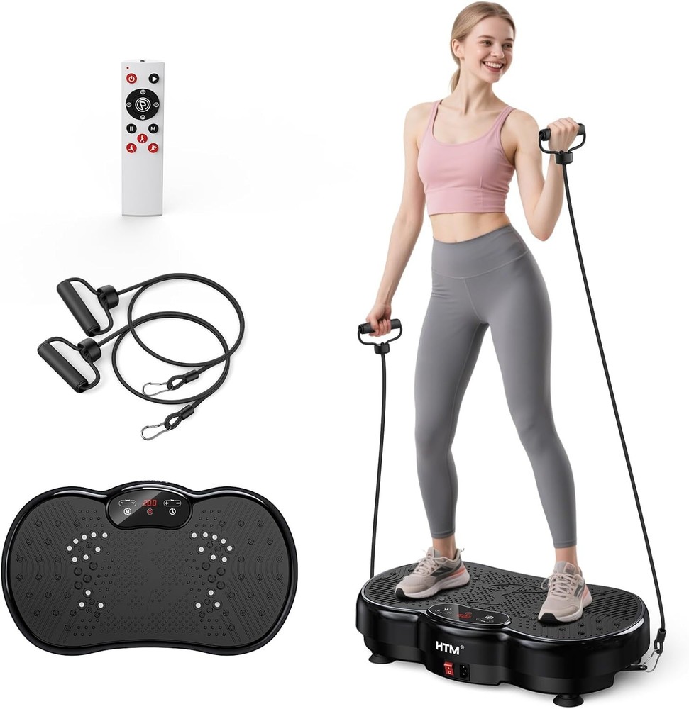 HTM Vibration plate for lymphatic drainage vibration plate exercise machine