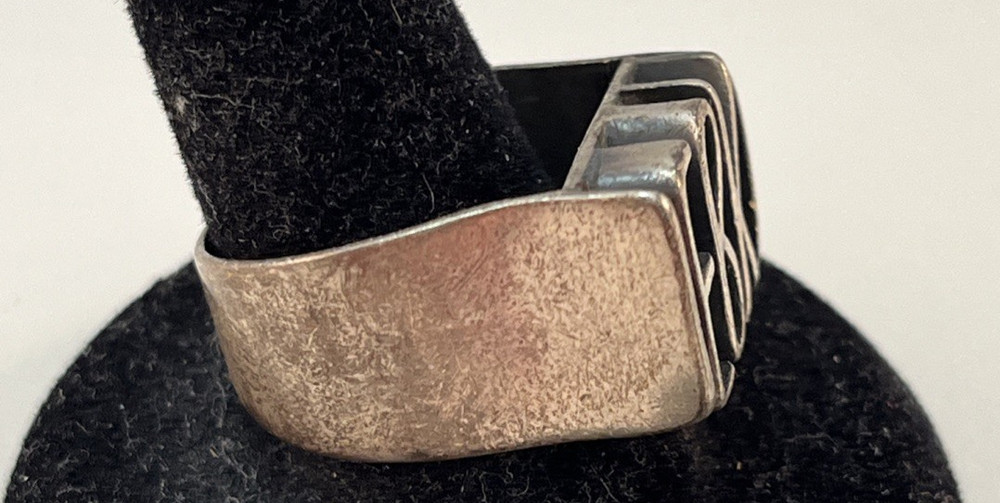 TENDLER Sterling Ring Bill Tendler Creation Initials