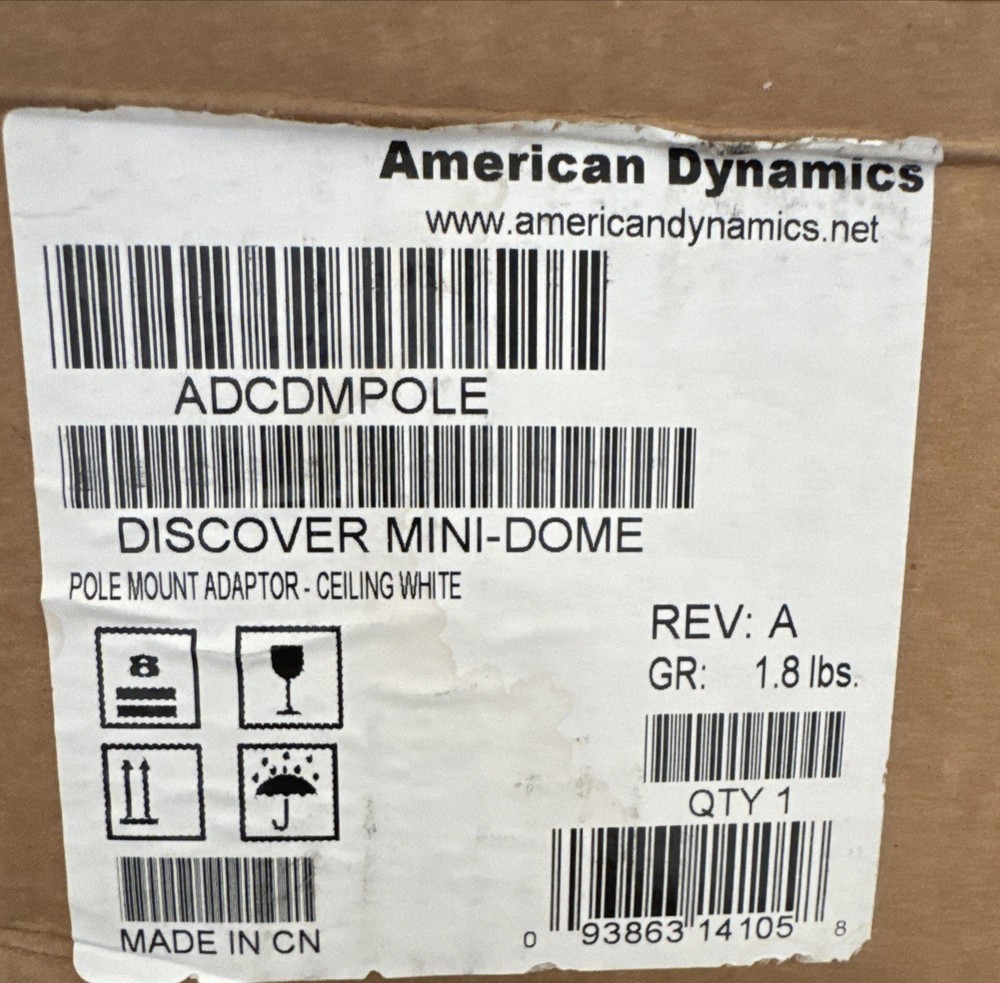 American Dynamics ADCDMPOLE Pole Mount Adapter
