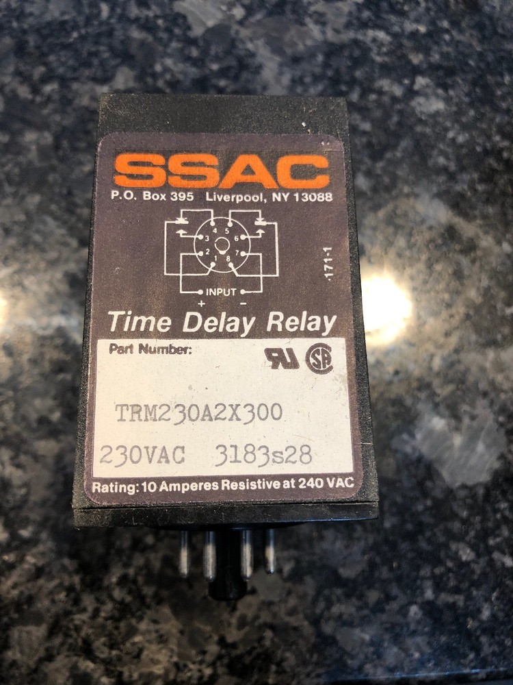 SSAC / Symcom, TRM230A2X300, Delay Relay