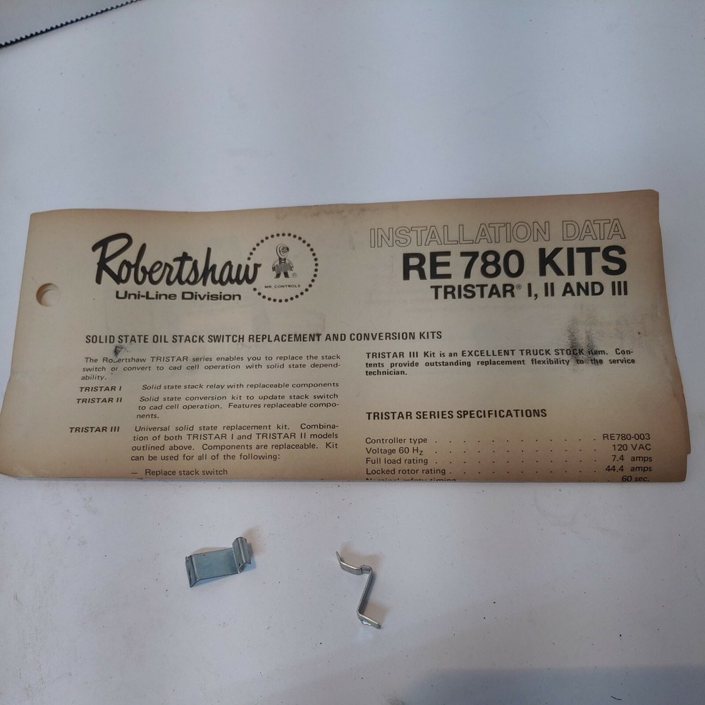 ROBERTSHAW RE 780 101 SOLID STATE RELAY TRISTAR I MULTI MOUNT