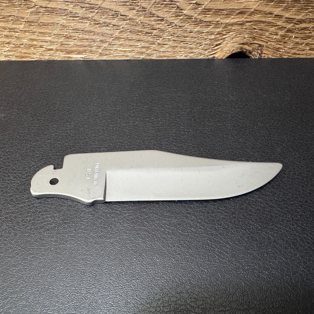 Gerber 650 Gator Replacement Knife Blade, Stainless, Unsharpened Blank - USA