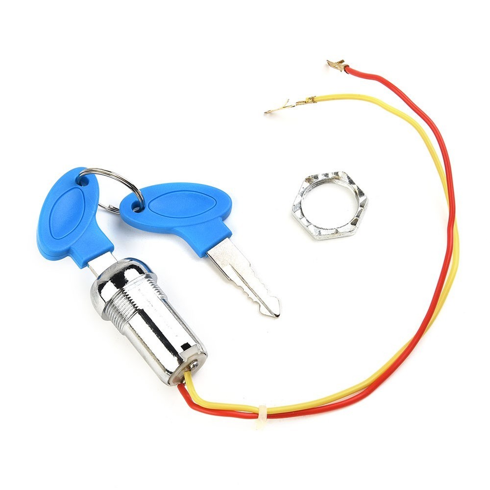 2 Keys Ignition Switch Lock 2 Wire Ignition Switch Key Plastic And Alloy