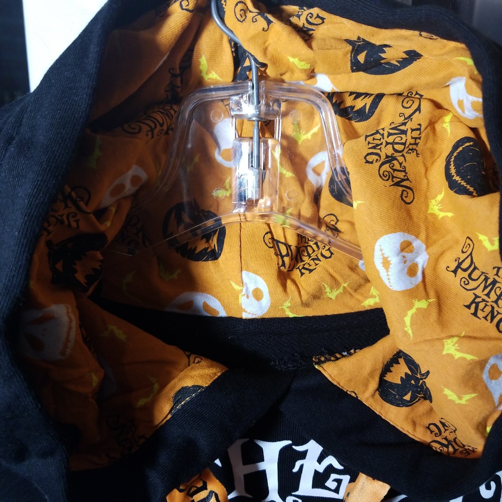 Size M Loungefly Disney The Nightmare Before Christmas Pumpkin King Hoodie
