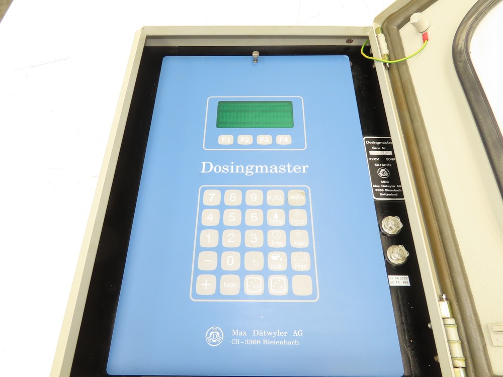 Max Dätwyler Dosingmaster Dosing Pump Controller 220v 50hz 1ph
